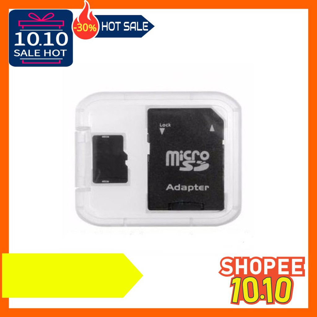 [GIÁ SỈ]  Combo 5 Adapter Thẻ Nhớ Và Hộp Nhựa, Chuyển Đổi Thẻ Microsd Thành Sd