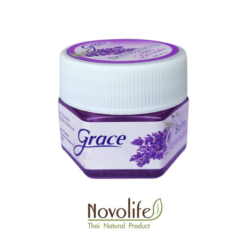 Dầu Cù Là Giúp Ngủ Ngon Grace Skin Nourishing Balm Lavender - Thái Lan