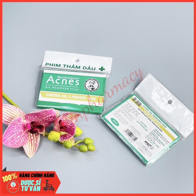 GIẤY THẤM DẦU/ PHIM THẤM DẦU ACNES Oil Remover Paper/Film  - Minpharmacy