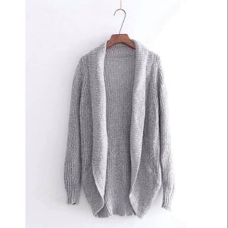Cardigan len dáng dài