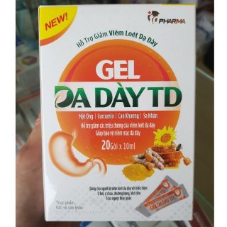 Gel Dạ Dày TD - Hỗ Trợ Giảm Các Triệu Chứng Của Viêm Loét Dạ Dày