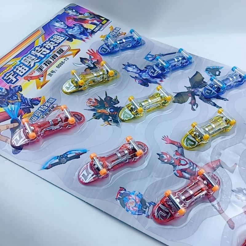 Vỉ 12 cái ván trượt mini cò đèn sáng nhấp nháy