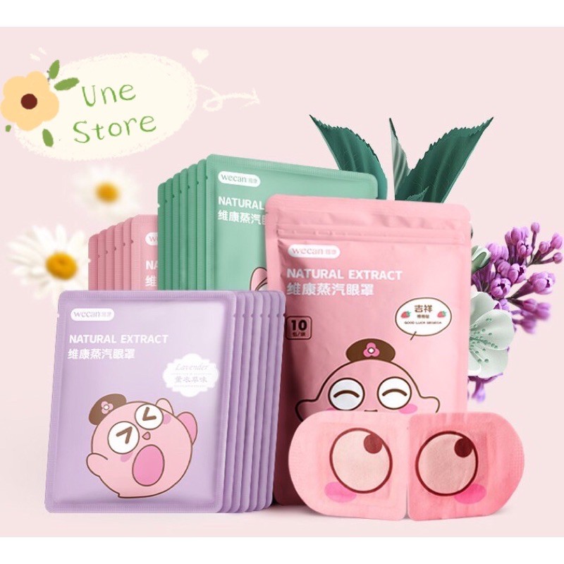 Hàng mới về - Mask mắt spa hương hoa thơm dịu nhẹ