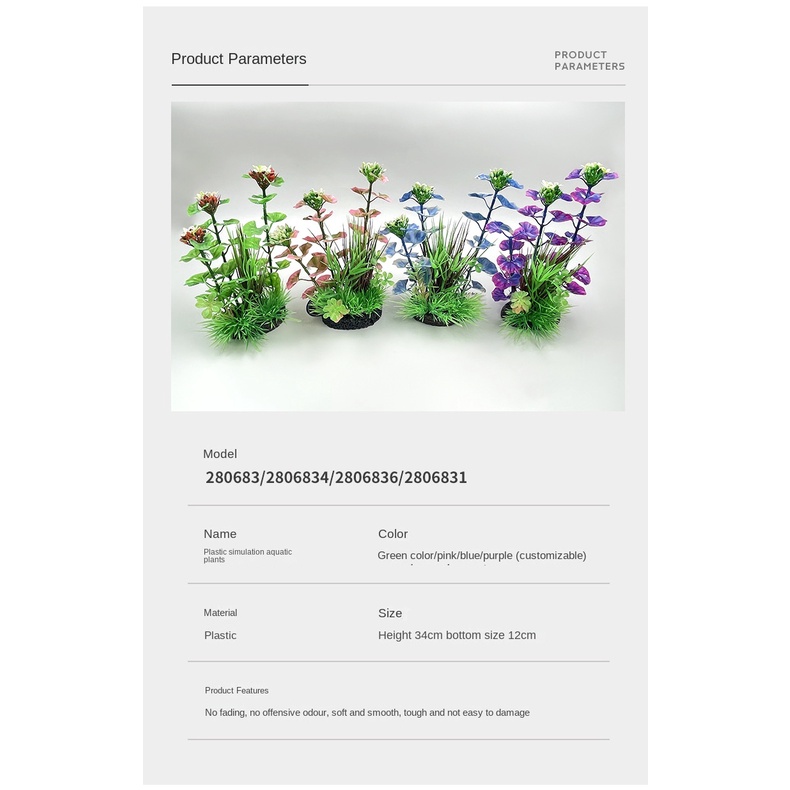 Cây Thủy Sinh Nhân Tạo, Sản Phẩm Nước Biển, Trang Trí Bàn Ăn, Cửa Hàng Thực Phẩm, Trang Trí Bàn Cát Thật