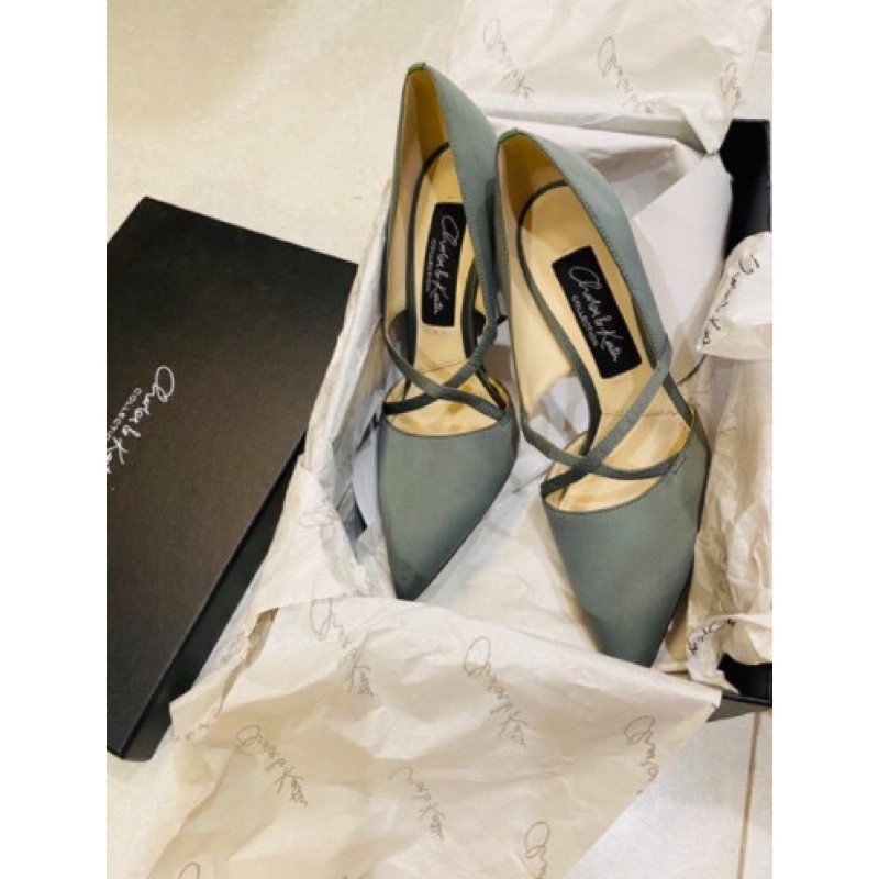 Giày màu xanh ngọc#sagegreen #charles&keith