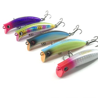 Mồi câu lure cá nhựa TARGET 65mm x 7g, mồi câu cá chẽm cá măng siêu nhạy, mồi chìm lure biển