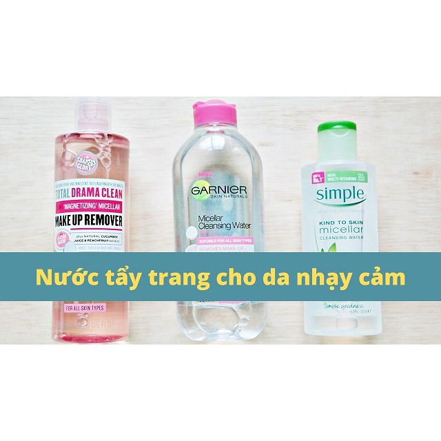 Nước tẩy trang,tẩy trang simple chính hãng dành cho da dầu mụn da nhạy cảm Cosmetic999