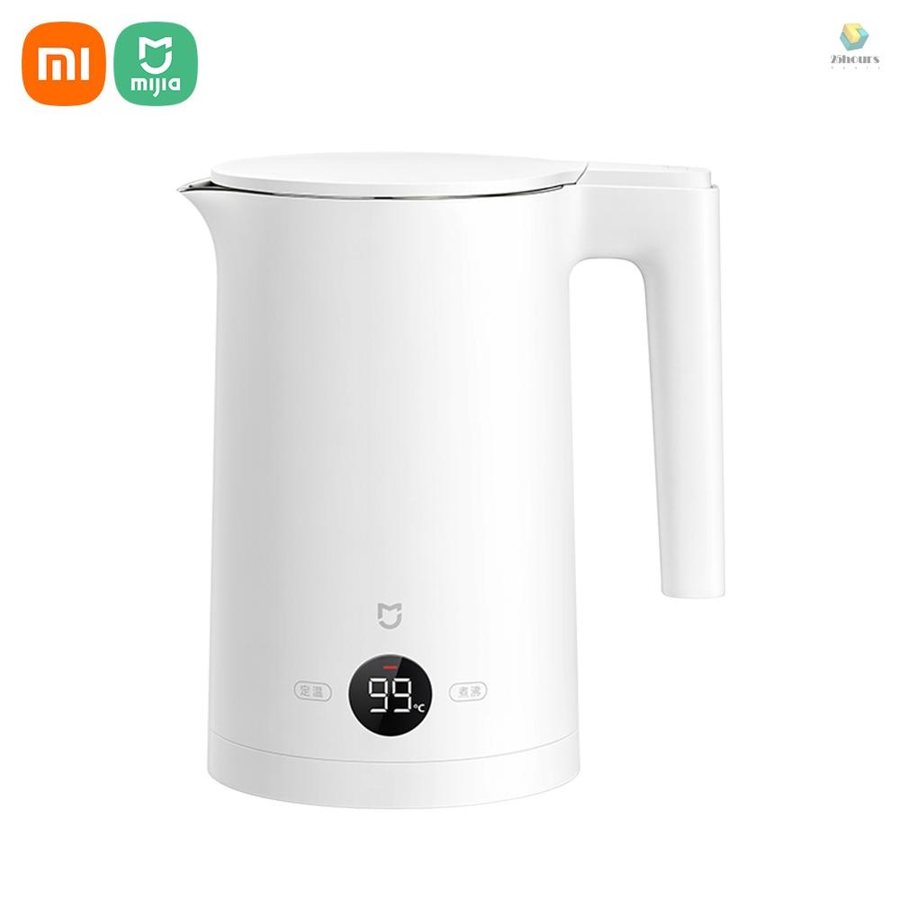 Ấm Đun Nước Điện Xiaomi Mijia 2 Chế Độ Không Đổi Màu Theo Nhiệt Độ Có Màn Hình Hiển Thị Nhiệt Độ