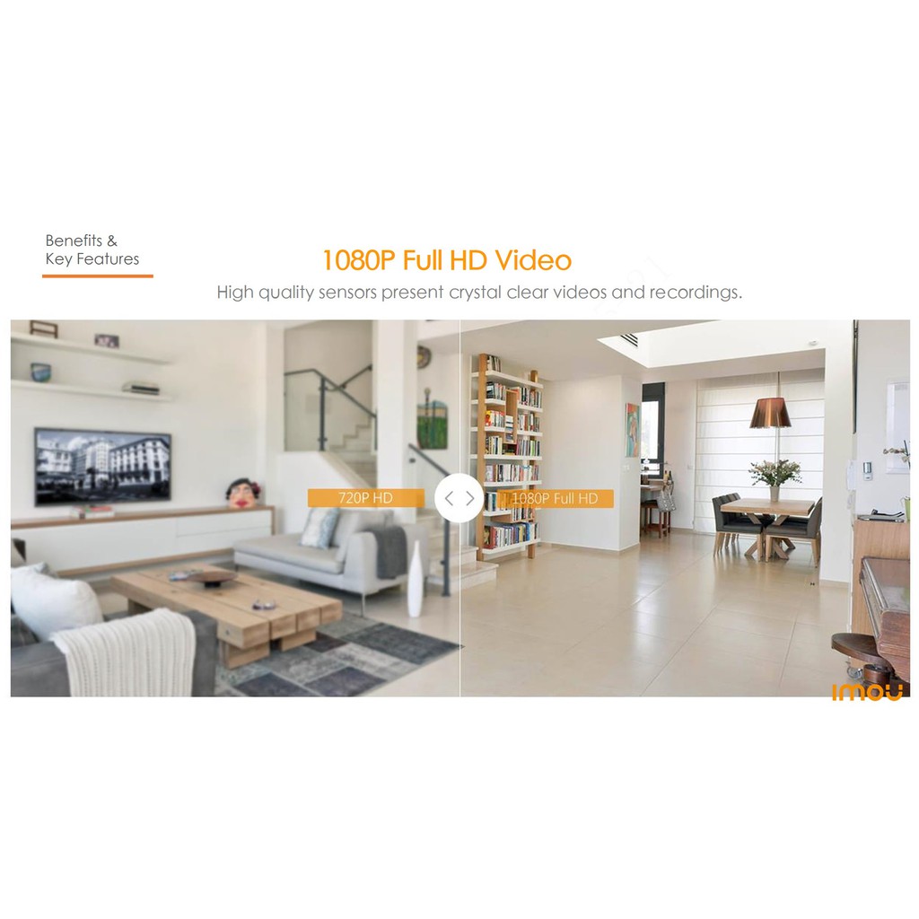 Camera Dahua Imou IP 2C Full HD 1080P & Nén H.265 Thông Minh Giám Sát Trẻ Em Tầm Nhìn Ban Đêm Tích Hợp Micro | BigBuy360 - bigbuy360.vn