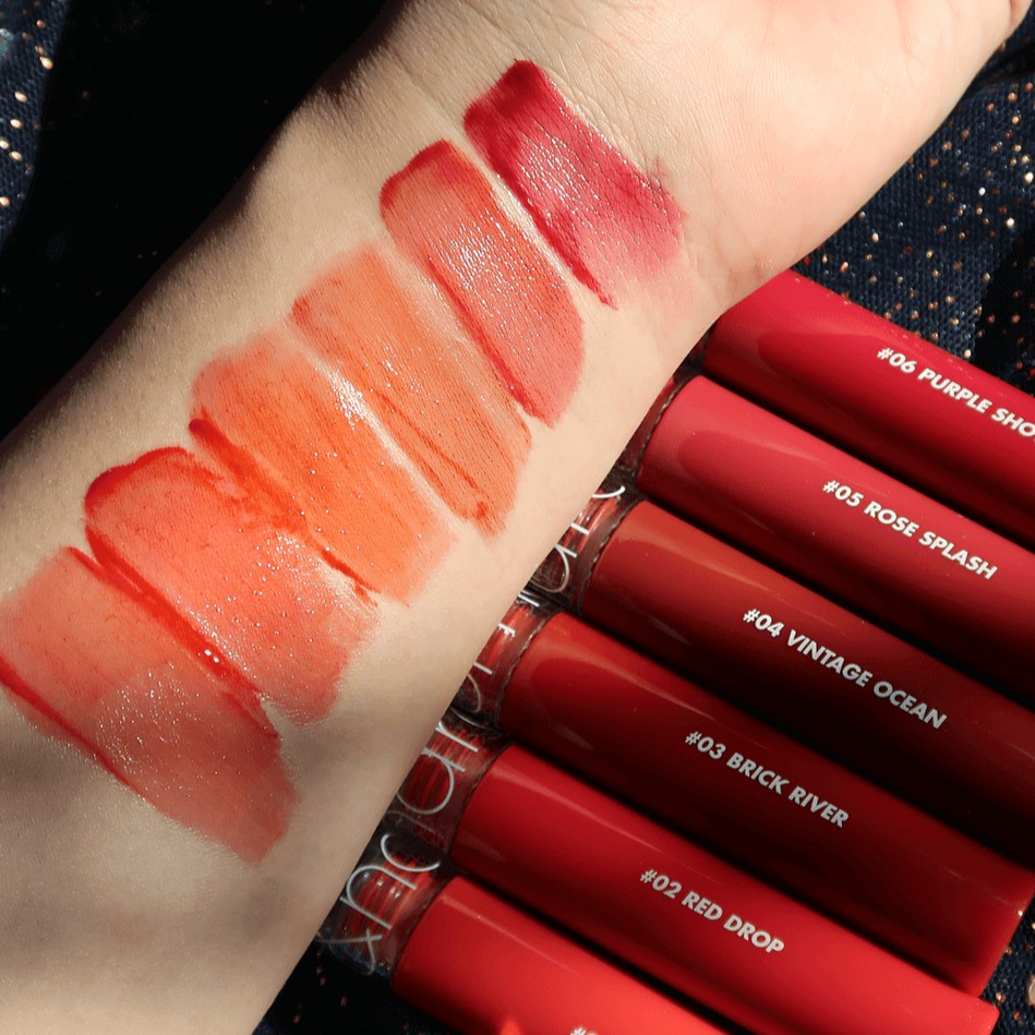 Son Tint Nước Siêu Lì, Lâu Trôi Romand Glasting Water Tint 4g