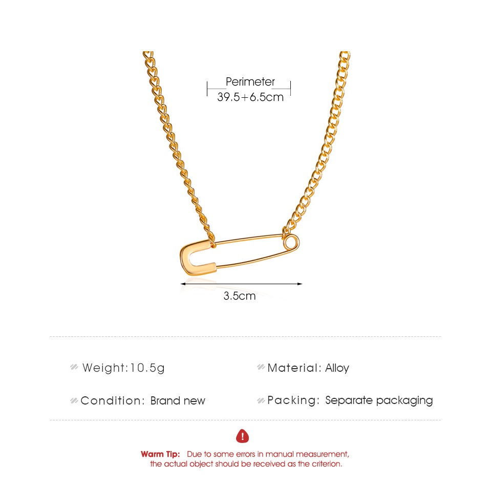 Dây chuyền mặt hình kim tây độc đáo thời trang cho cặp đôi