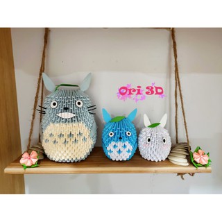 Bộ totoro - origami 3d