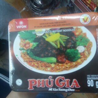 Phú Gia Mì Xào Tương Đen 90g