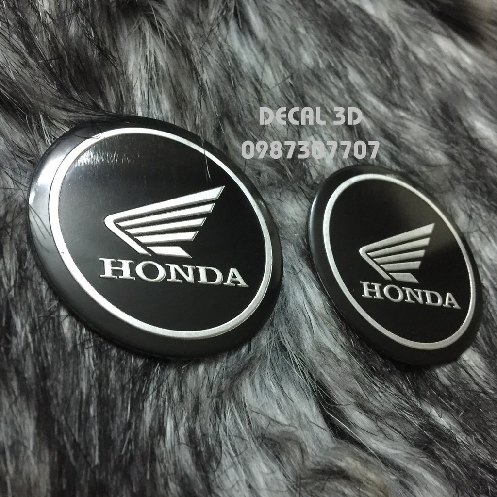 Tem Logo cánh chim Honda hình tròn