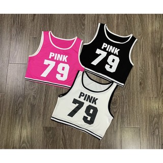 CROPTOP PINK BA LỖ SIÊU THOÁNG MÁT ĐẪ CẬP BẾN