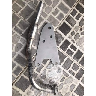 Bộ cổ pass inox gắn 4 road cho xe vision
