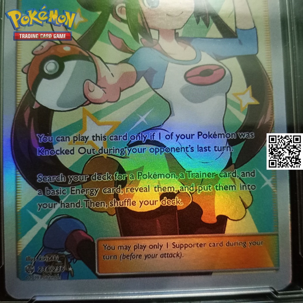 Lá Pokemon Trainer Rosa 236 236 1459 d7 hiệu ứng halogen