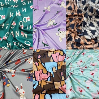 [Xả hàng]Vải Lụa mềm rũ co giãn nhẹ may không cần lót