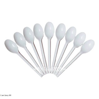 100 Muỗng nhựa cứng cao cấp