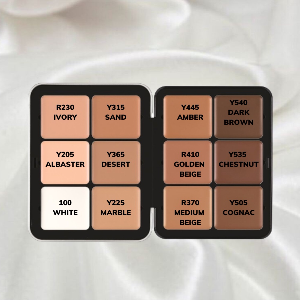 [Chính hãng] Bảng kem nền Make Up For Ever Ultra HD Invisible Cover Cream Foundation Palette