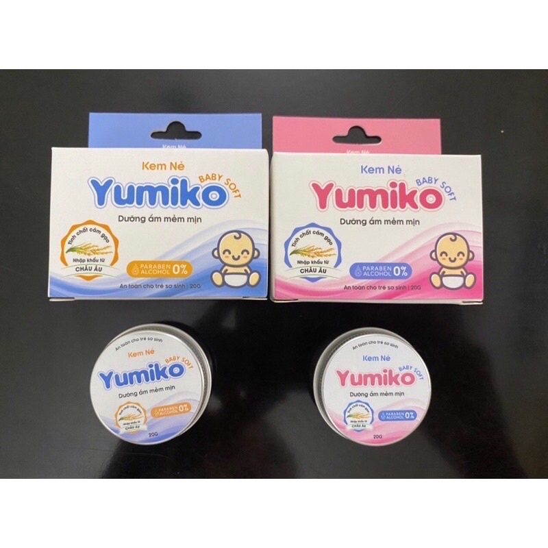 Kem nẻ, dưỡng ẩm Yumiko Baby soft - Dưỡng ẩm mềm mịn, an toàn cho bé