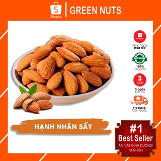 HẠNH NHÂN sấy giòn 100% tự nhiên ĂN VẶT MẸ BẦU/ ĂN KIÊNG thơm - bùi - ngon
