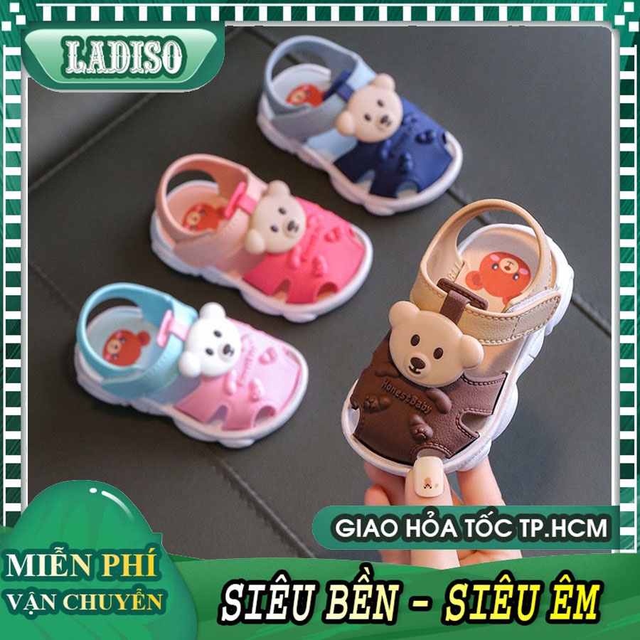 Dép quai hậu bé gái.sandal bé trai bé gái hàng quảng châu siêu đẹp LADISO TT410