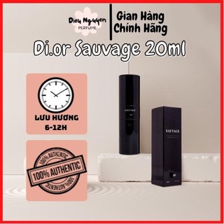 Tinh dầu thơm nước hoa nam dior sauvage mini 20ml