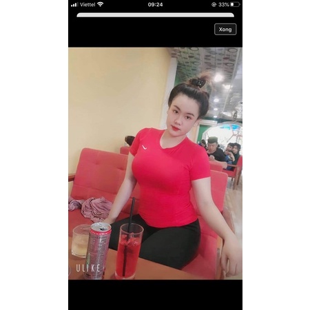 Áo thun tập Gym Yoga Zumba Bigsize