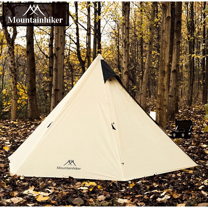 Lều Dã Ngoại Mountainhiker Hình Kim Tự Tháp Có Mái Che - Lều Cắm Trại Du Lịch Cho 6 - 8 Người