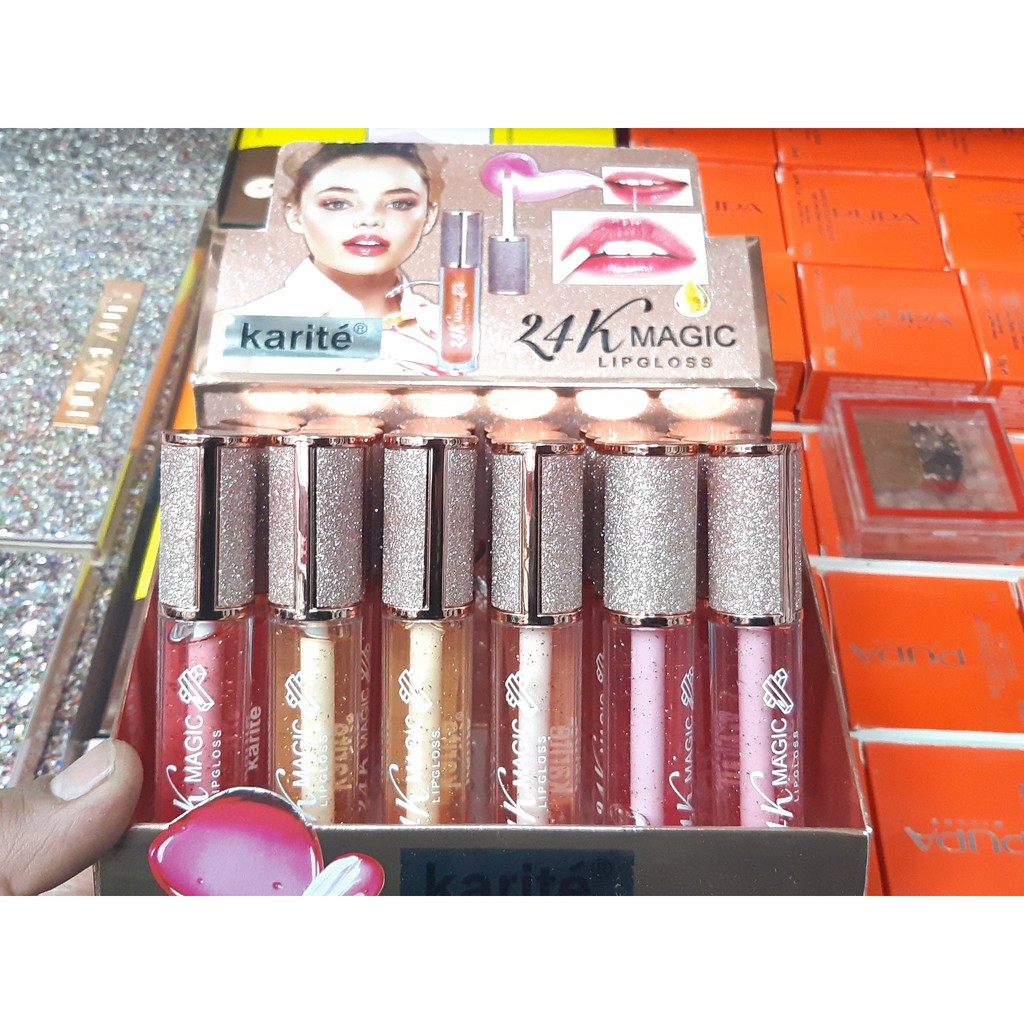 Son Bóng Nhũ Kim Tuyến Karité 24h Magic Lipgloss No.70629 | BigBuy360 - bigbuy360.vn