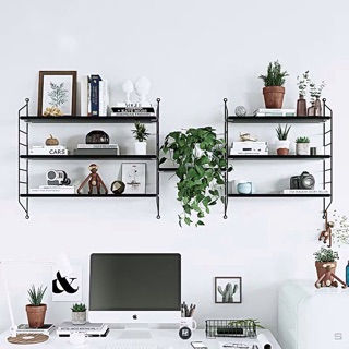 Kệ gỗ treo tường decor size lớn