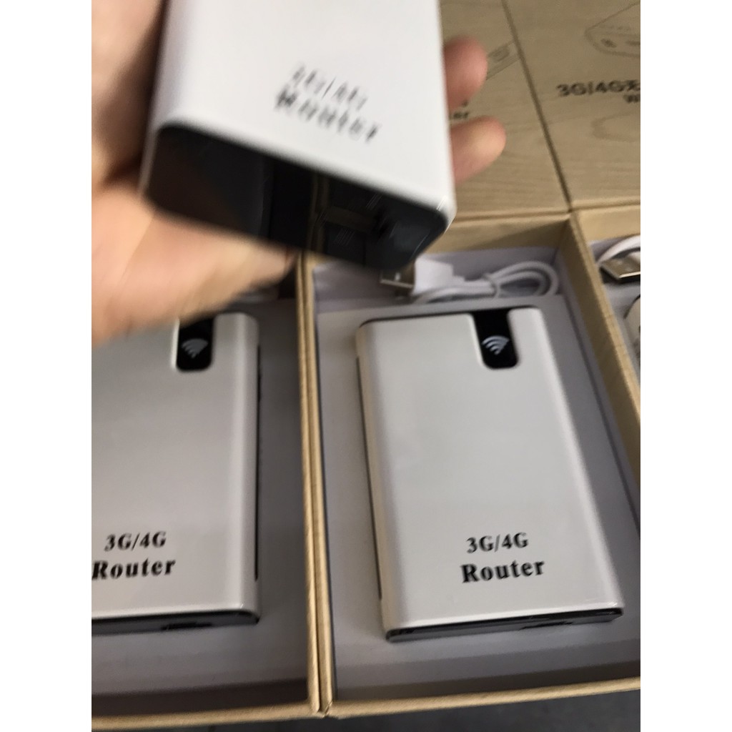 Bộ phát wifi từ sim 3G, 4G kiêm pin sạc dự phòng 7800 mAh ROUTER mua 1 tặng 3 | BigBuy360 - bigbuy360.vn