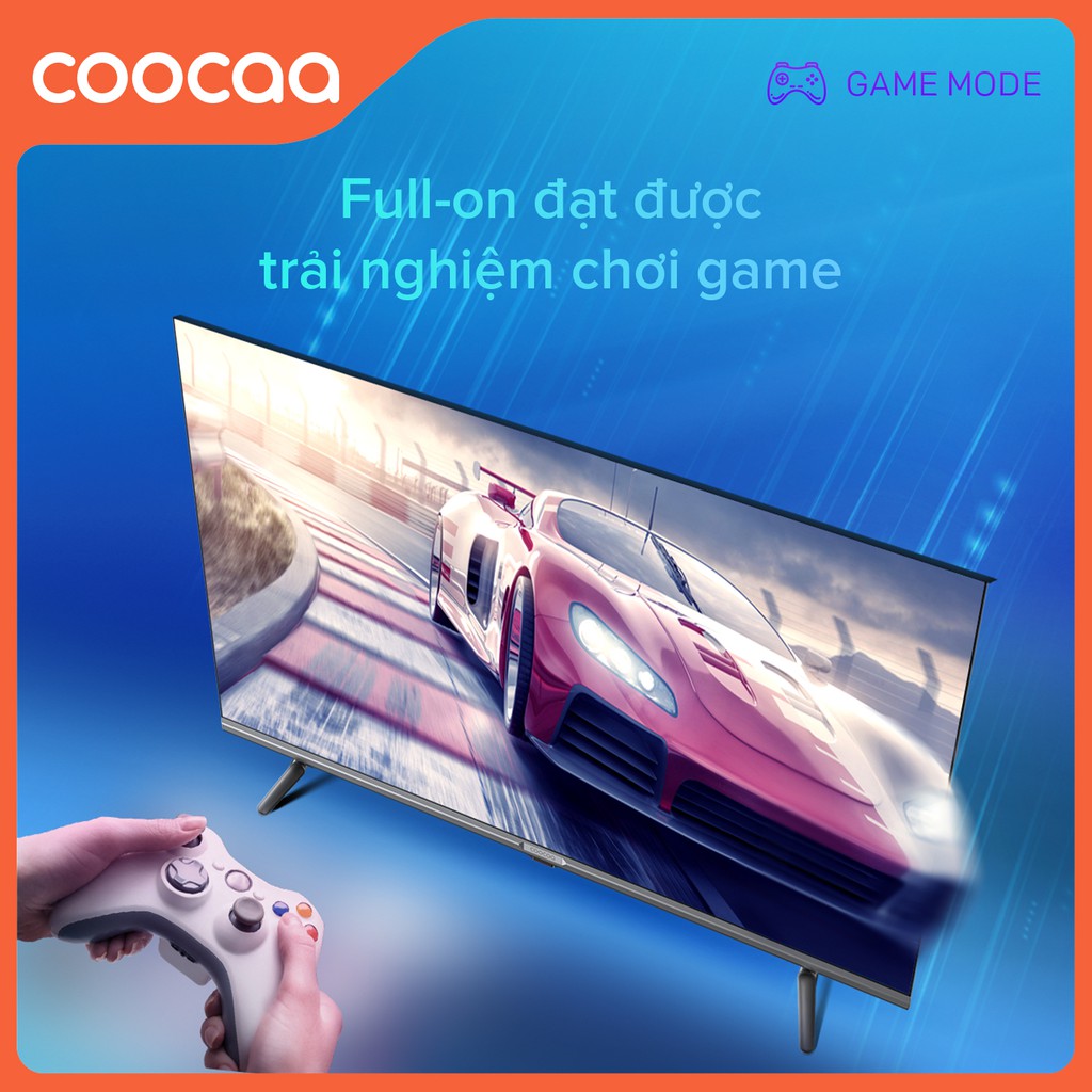 [Lưu COOC327 - 241K và ELCOO12- 5%] Smart TV HD Coocaa 32 Inch Wifi - 32S7G - Android 11 - Viền mỏng -Miễn phí lắp đặt