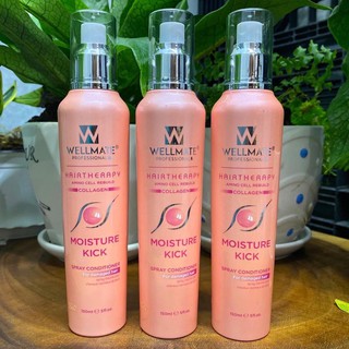 Nước xịt dưỡng tóc phục hồi chống rối Vitamin Hoa Sứ Wellmate 150ml