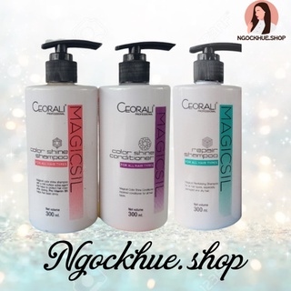 Dầu gội giữ màu tóc nhuộm CEORALI MAGICSIL, Dầu gội cho tóc nhuộm, Dầu gội xả giúp tóc bền màu, lâu trôi Ngockhue.shop