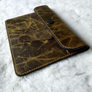 Ví da handmade đựng giấy tờ xe ô tô