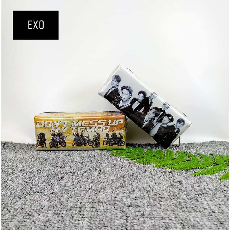 Bóp viết túi đựng bút 4D Kpop BTS, EXID, TWICE, BLACKPINK, GOT7, EXO, TFBOYS, BIGBANG, SEVENTEEN