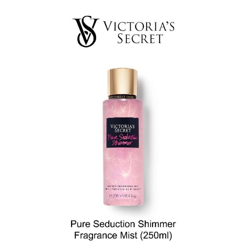Xịt Thơm nhũ Victoria’s Secret Pure Seduction Shimmer Fragrance Mist (250ml)