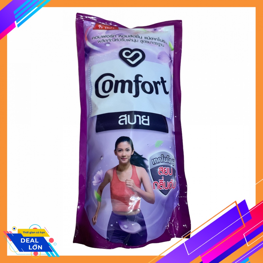 [Combo 2] Nước xả Comfort  mẫu mới 580ml Thái Lan - Tím - ComfortThailan