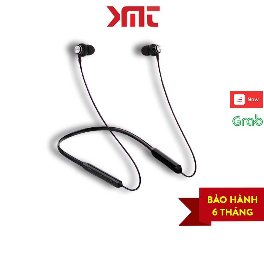 Tai nghe bluetooth mini quàng cổ không dây kiểu dáng thể thao v5.0 pin trâu KMT Store TNBT03