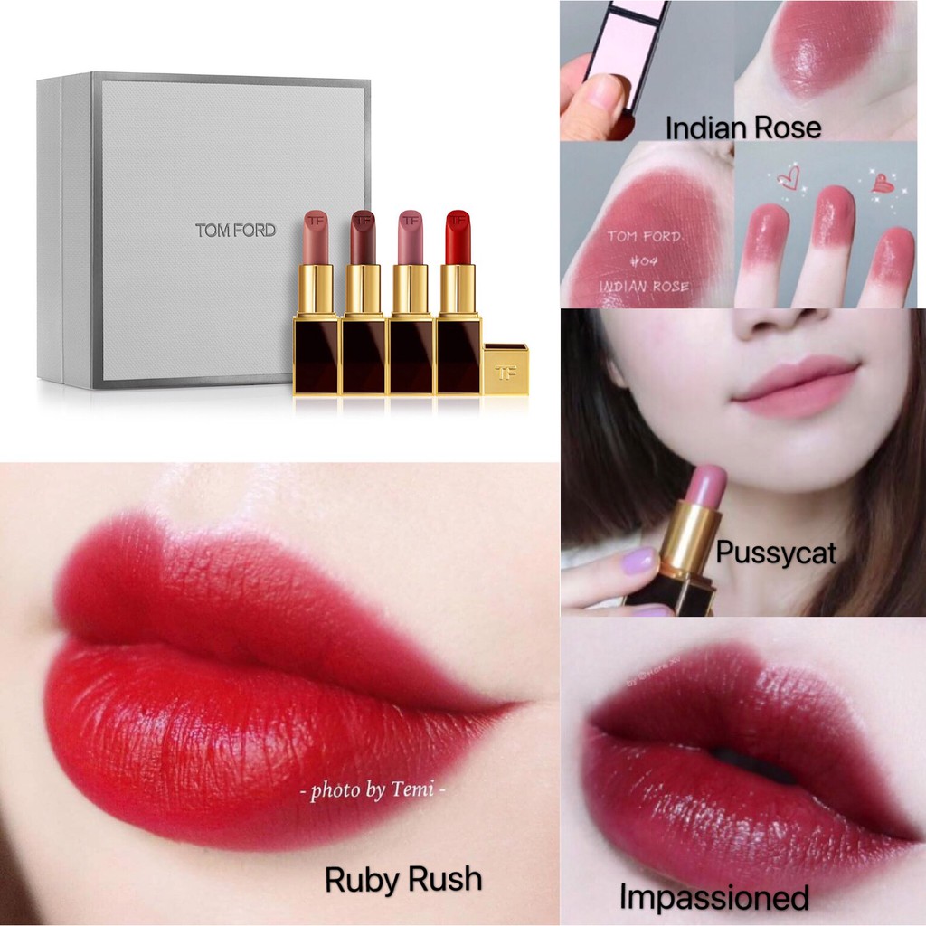 [BILL US] Son Tom Ford Lip Color Matte tách set