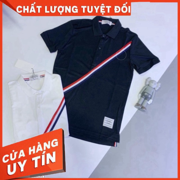Áo POLO THOM BROWNE sƠN TÙNG MTP TBoutique