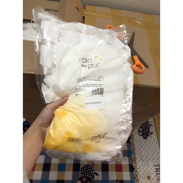 BÔNG TẨY TRANG 500 ĐẾN 600 MIẾNG PHÁP