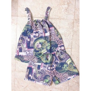 Đồ ngủ satin cánh tiên ་