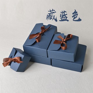 Hộp giấy Kraft hình chữ nhật đựng quà tặng sinh nhật sáng tạo