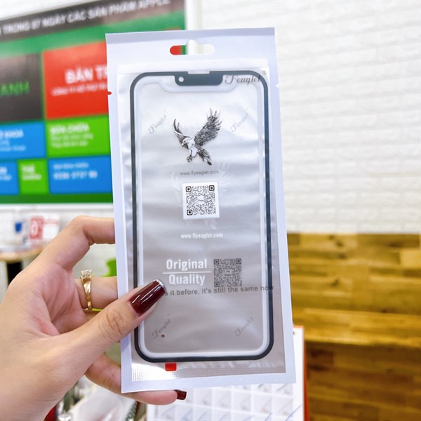 Kính ép ai phôn 13 Promax zin linh kiện đại bàng