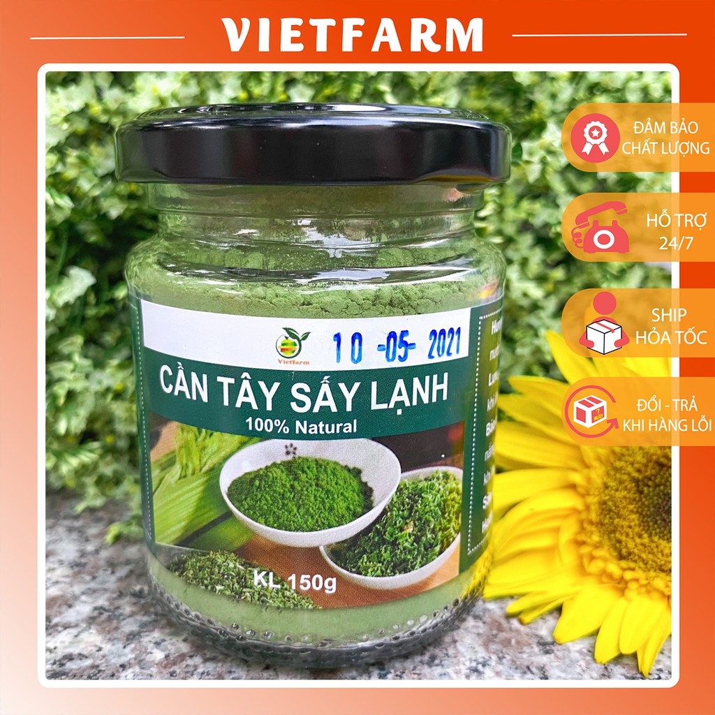 Bột Cần Tây Sấy Lạnh Nguyên Chất 100%, Bột Cần Tây Giảm Cân Tự Nhiên, Thanh Nhiệt, Giải Độc, Làm Đẹp Da