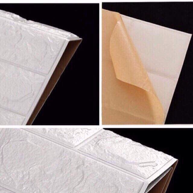 [ FREE SHIP ]XỐP DÁN TƯỜNG MÀU HỒNG PHẤN 3D GIẢ GẠCH CÁCH ÂM | BigBuy360 - bigbuy360.vn