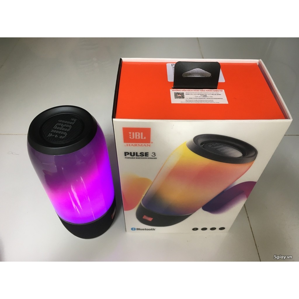 Loa JBL Pulse 3 Black